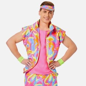 InSpirit Designs Barbie Ken Adult Costume Top Size Small